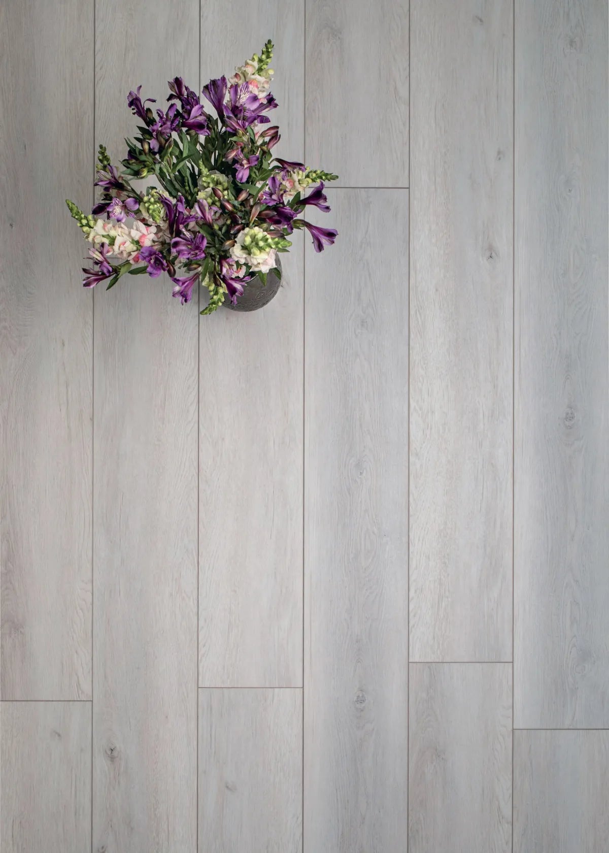 Piso Vinílico SPC en Tono Seashell White | Caja