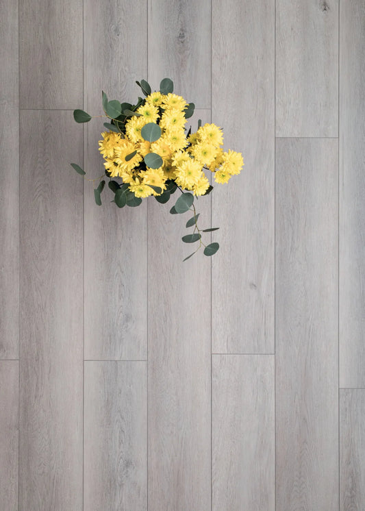 Piso Vinílico SPC en Tono Stone Slate | Caja